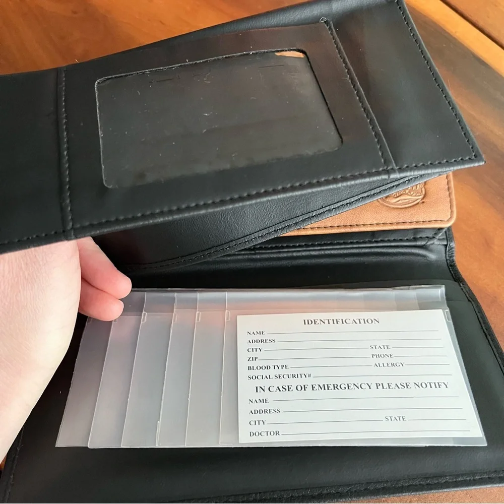 Leather University of Florida Wallet and Checkbook Cover